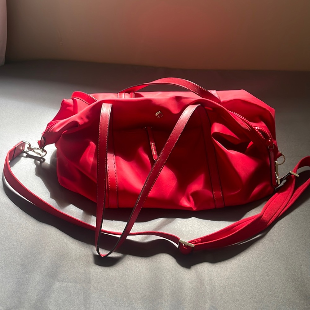 Kate Spade Jae Nylon Weekender Duffle Tote